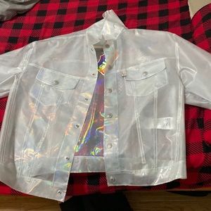 Levi’s Transparent Rainbow Jacket (NEVER WORN)